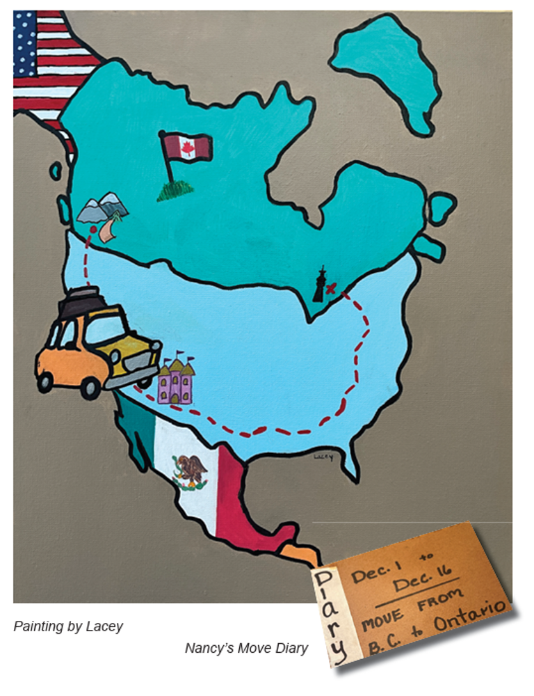 Going to Ontario Through the USA